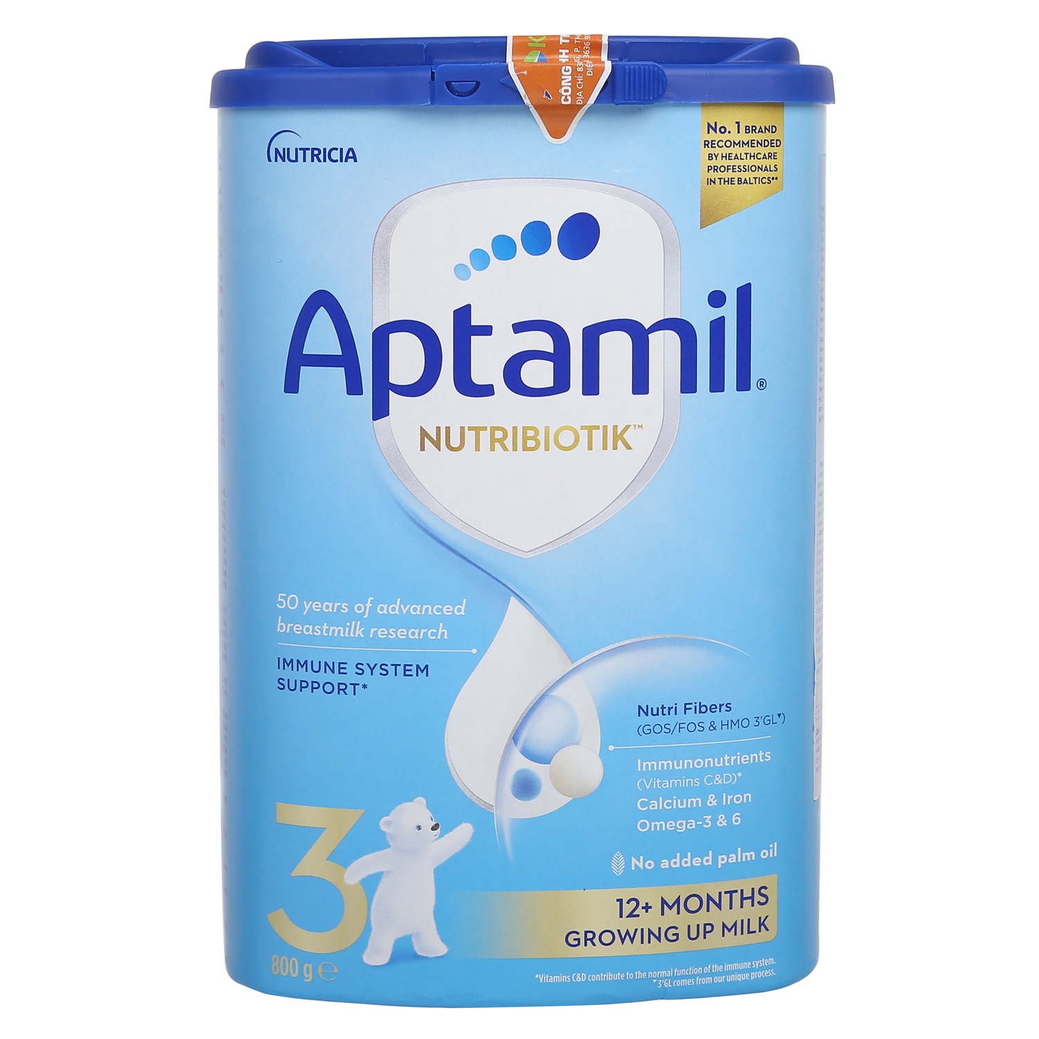 Sữa Aptamil Đức Nutri Biotik số 3 800g cho bé từ 1 tuổi