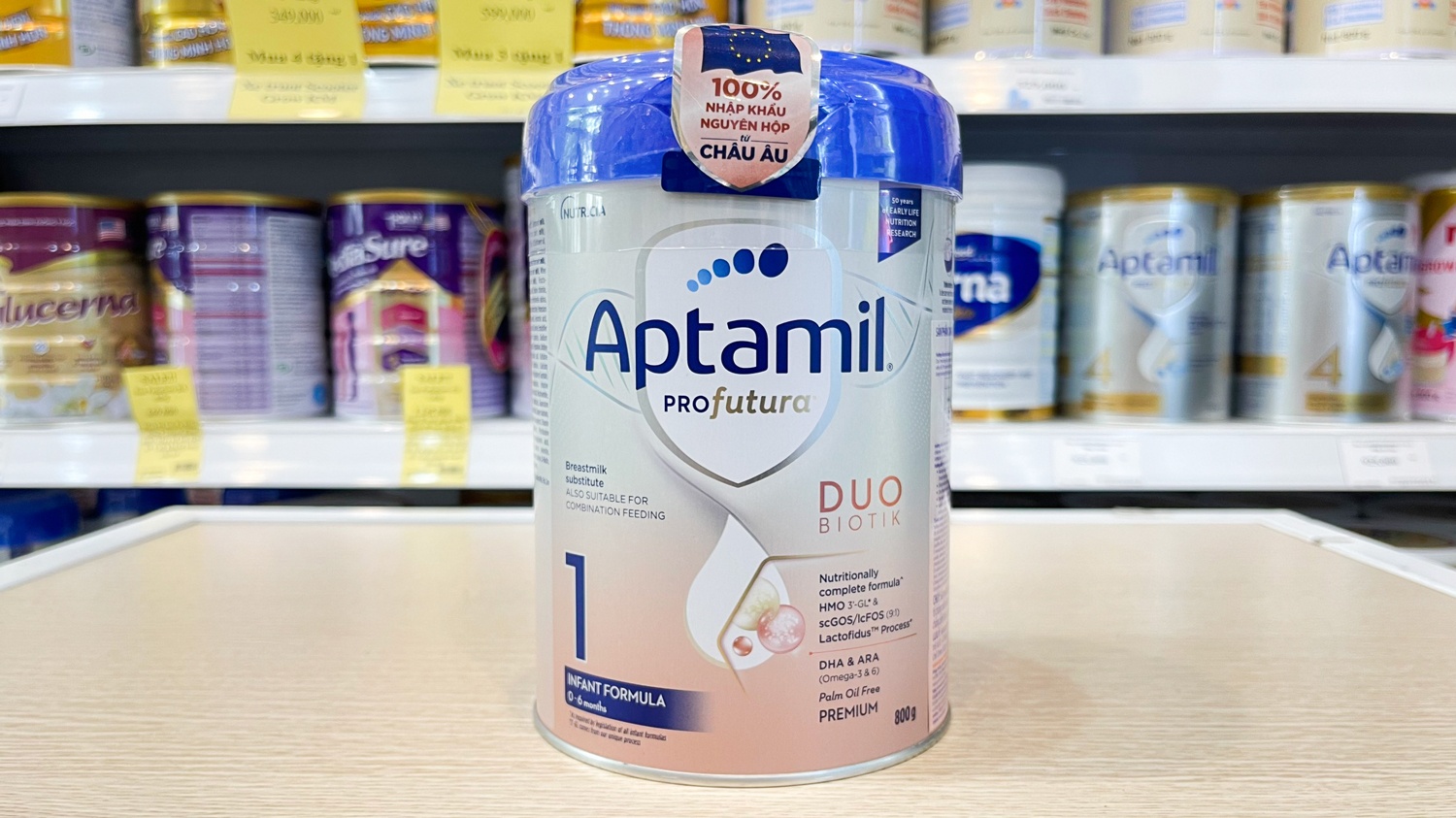 Sữa Aptamil Hà Lan Profutura Duobiotik 1 800g hình 1