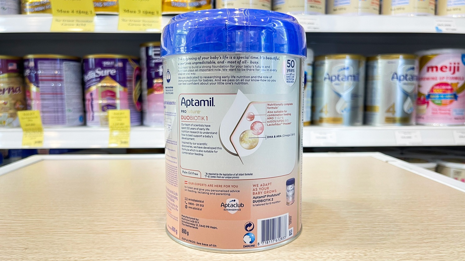 Đặc điểm nổi bật của sữa aptamil profutura Hà Lan 