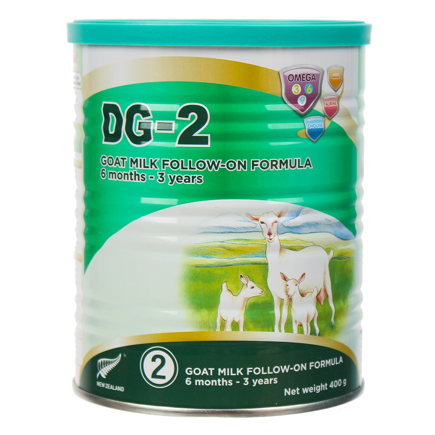 Sữa dê DG New Zealand 2 400g cho bé 6M-36M hình 1