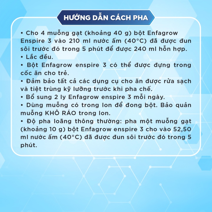 Sữa Enfagrow Enspire số 3 (850g) cho bé từ 2-6 tuổi hình 4
