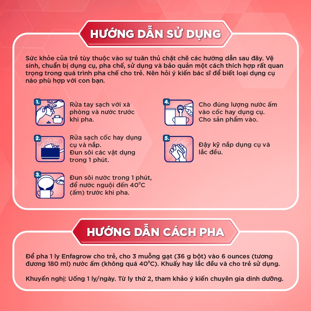Sữa Enfagrow Premium Toddler cho bé từ 1+ 907g hình 4