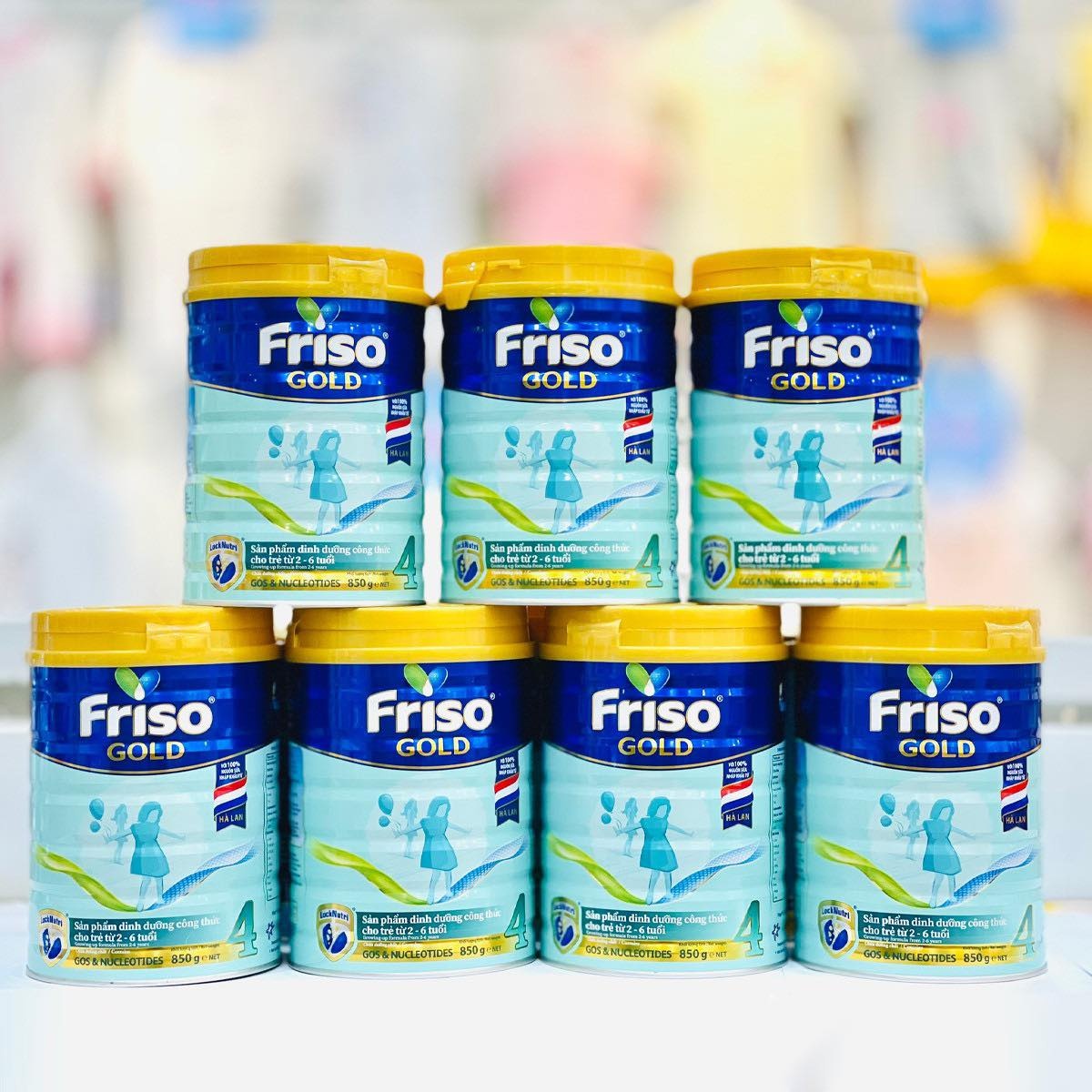 Sữa Friso Gold số 4 850g cho bé từ 2-6 tuổi hình 5