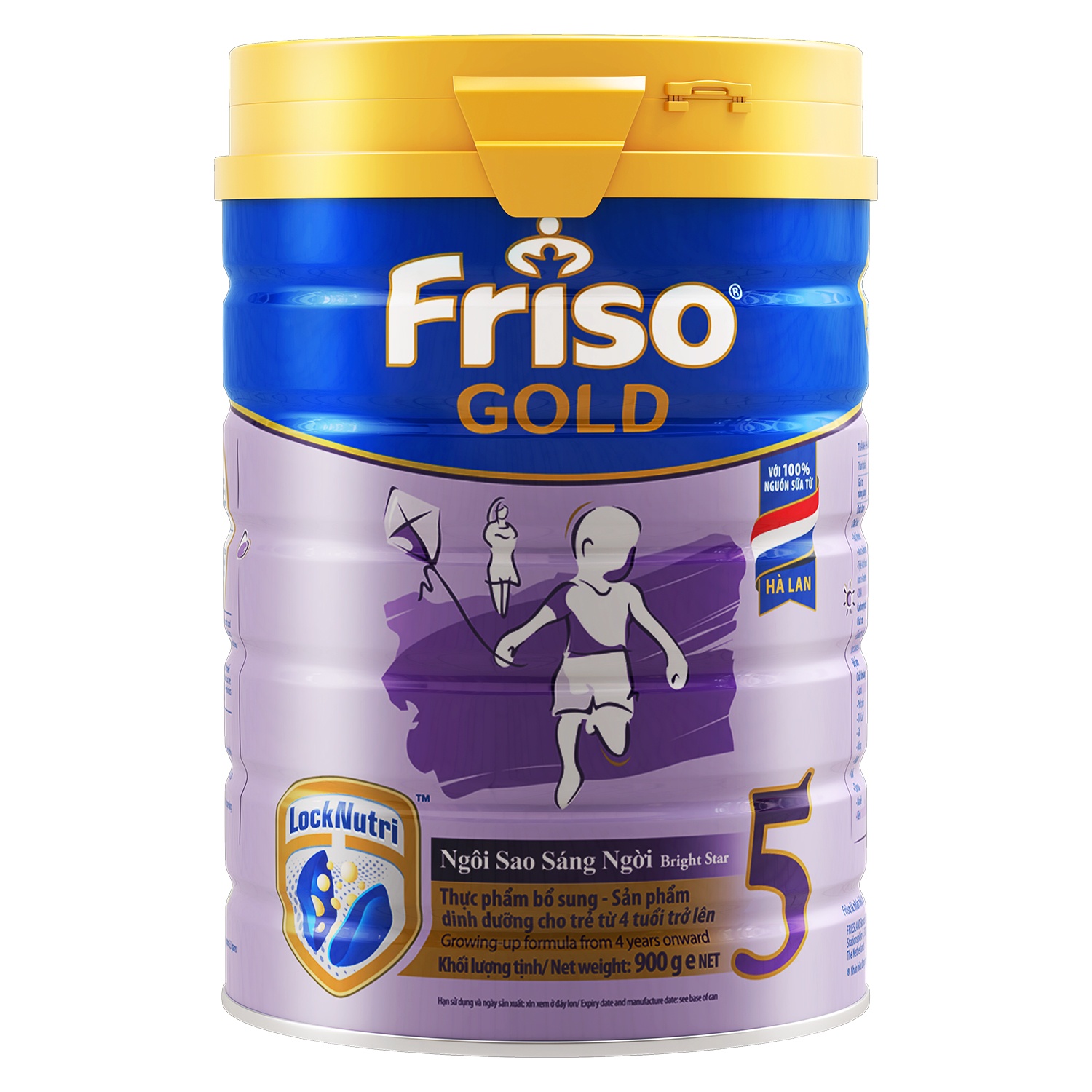 Sữa bột Friso Gold số 5 (900g) hình 1