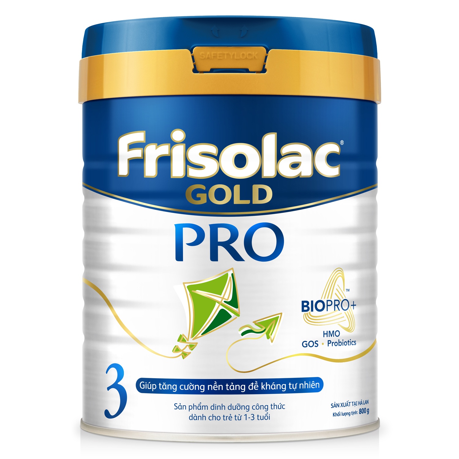 Sữa Frisolac Gold Pro số 3 800g cho bé 1-3 tuổi hình 1