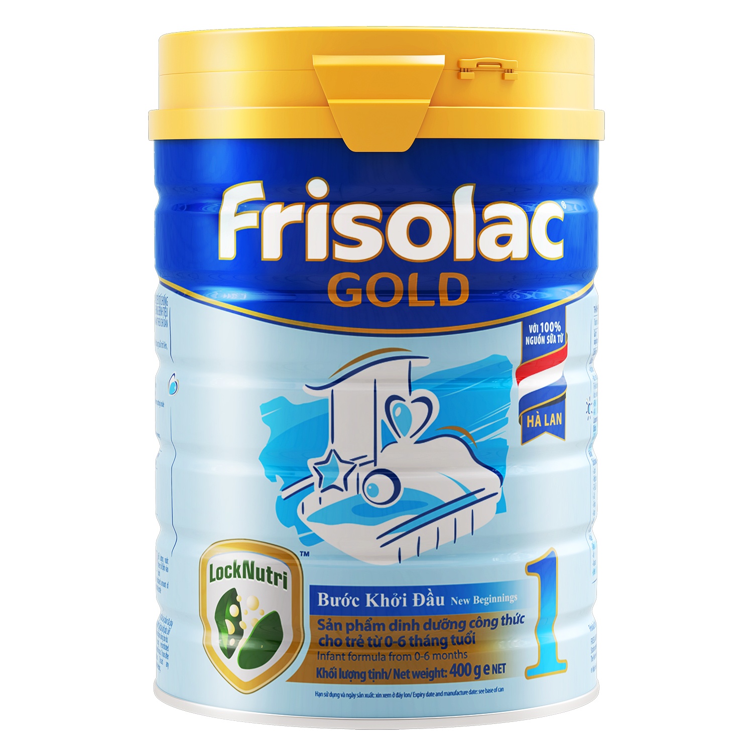 Sữa Frisolac Gold 1 400g cho bé 0-6M hình 1