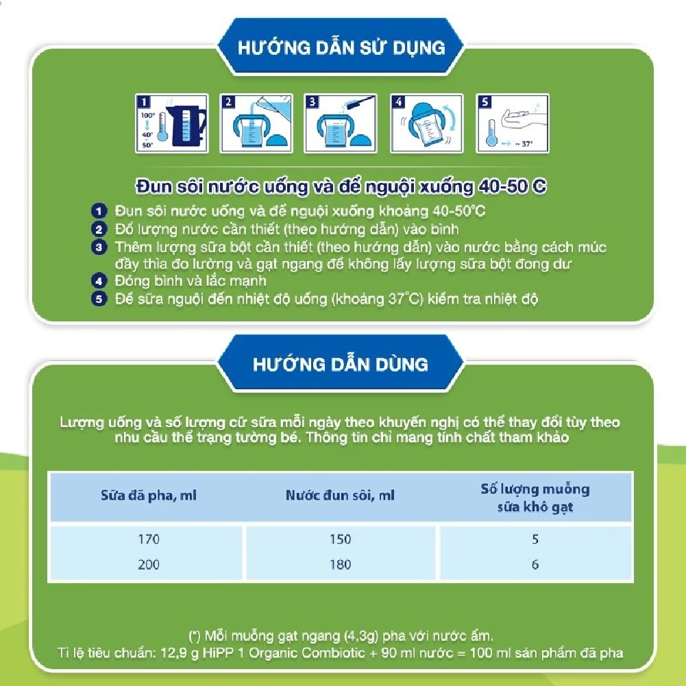 Sữa Hipp Organic Combiotic HMP số 2 800gr cho bé từ 6-12 tháng hình 4