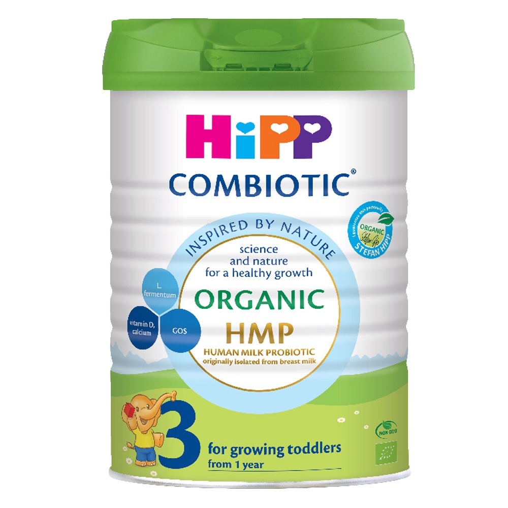 Sữa Hipp số 3 Organic Combiotic HMP 800gr cho bé từ 1-3 tuổi bao bì mới