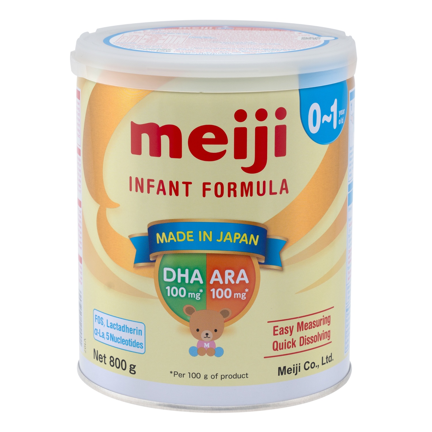 Sữa Meiji Infant Formula 800g nhập khẩu cho bé 0-1Y hình 1