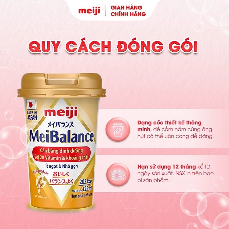 Thực phẩm bổ sung Meiji Meibalance 125ml hình 6