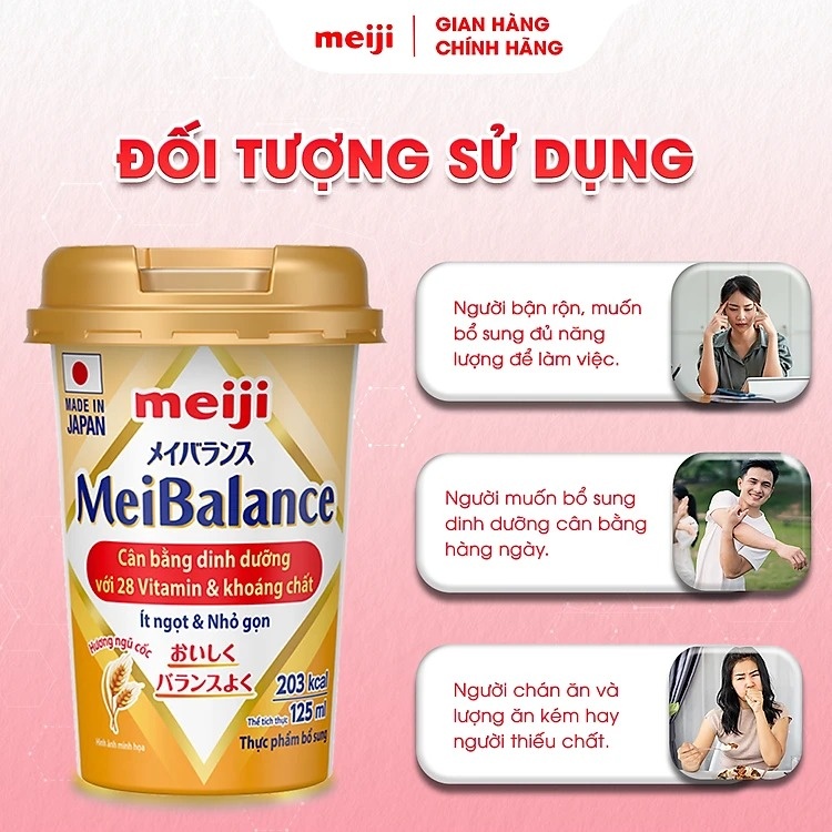 Thực phẩm bổ sung Meiji Meibalance 125ml hình 4