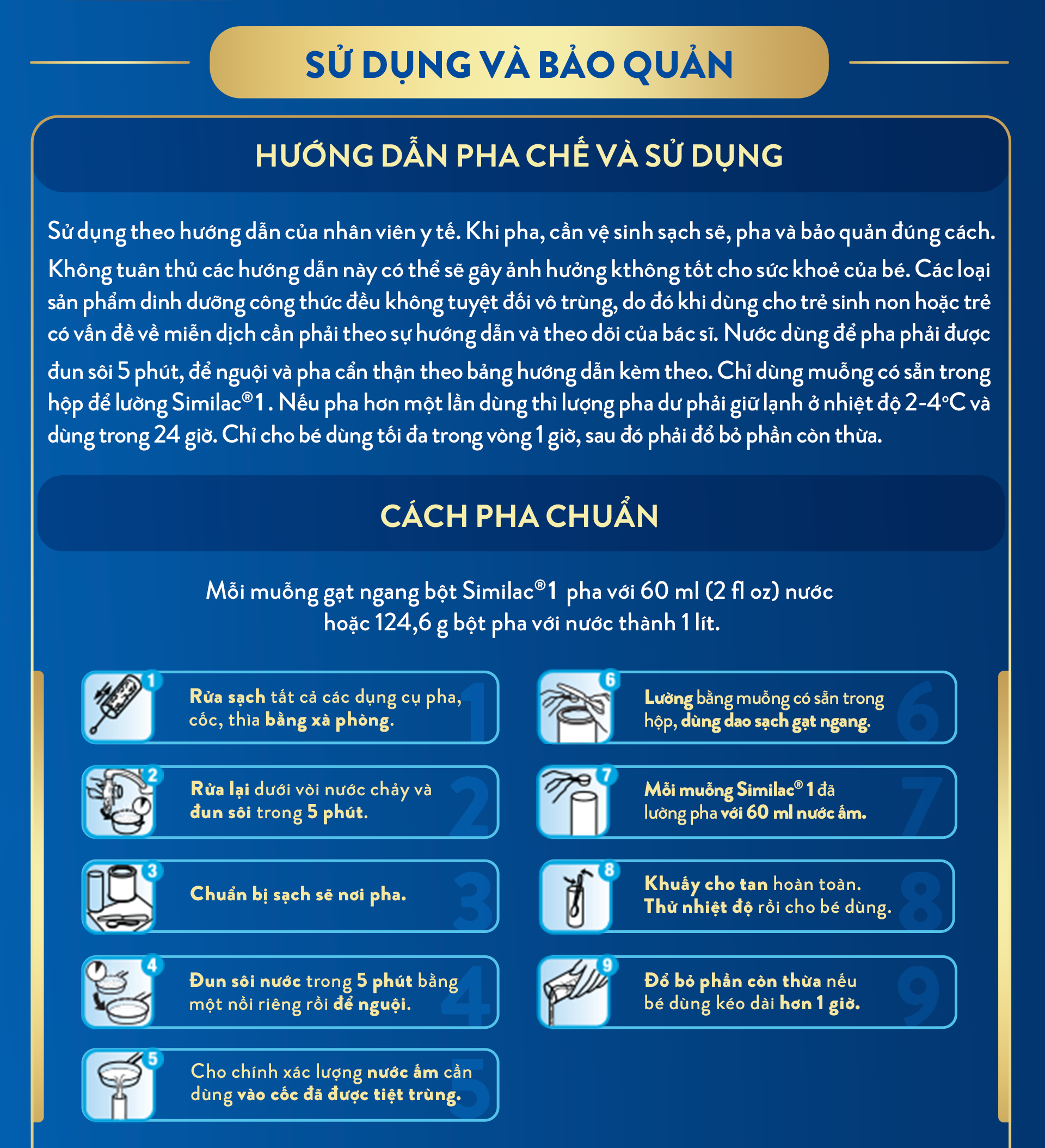 Sữa Similac 5G số 1 900g (cho bé 0-6 tháng tuổi) hình 4