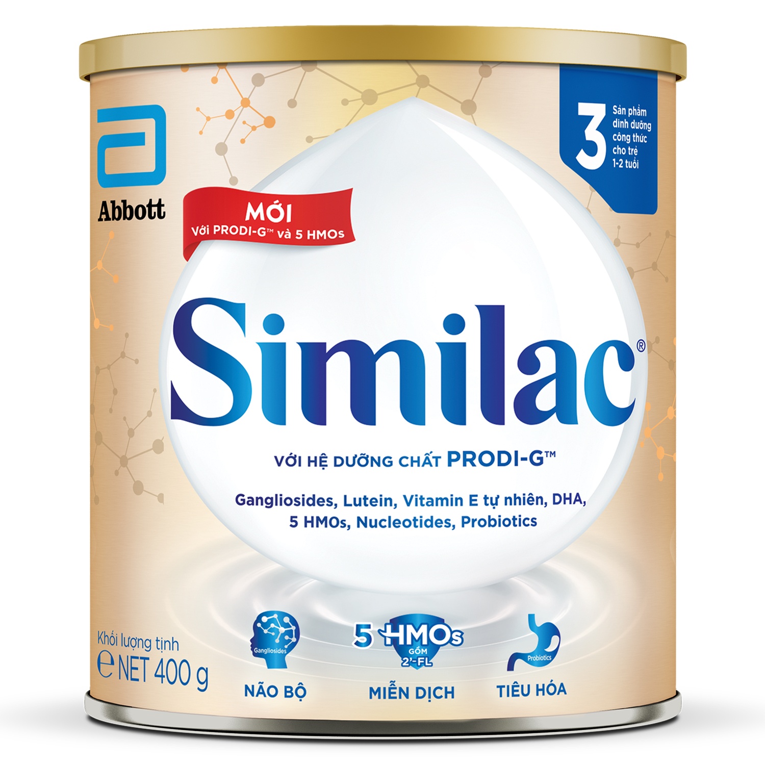 Similac 5G số 3 400g dành cho bé từ 1 - 2 tuổi