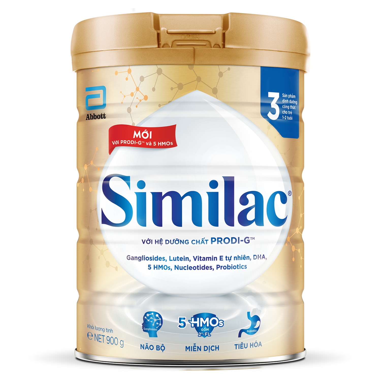 Sữa Similac 5G số 3 900g (cho bé 1-2 tuổi) hình 1