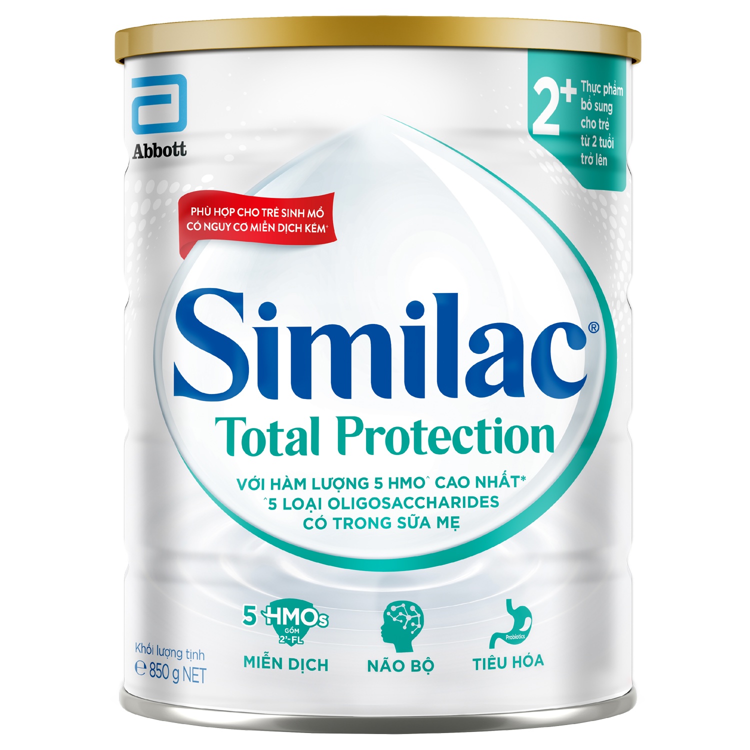 Sữa Similac Total Protection S4/2+ 900g/850g (dành cho bé trên 2 tuổi) hình 1