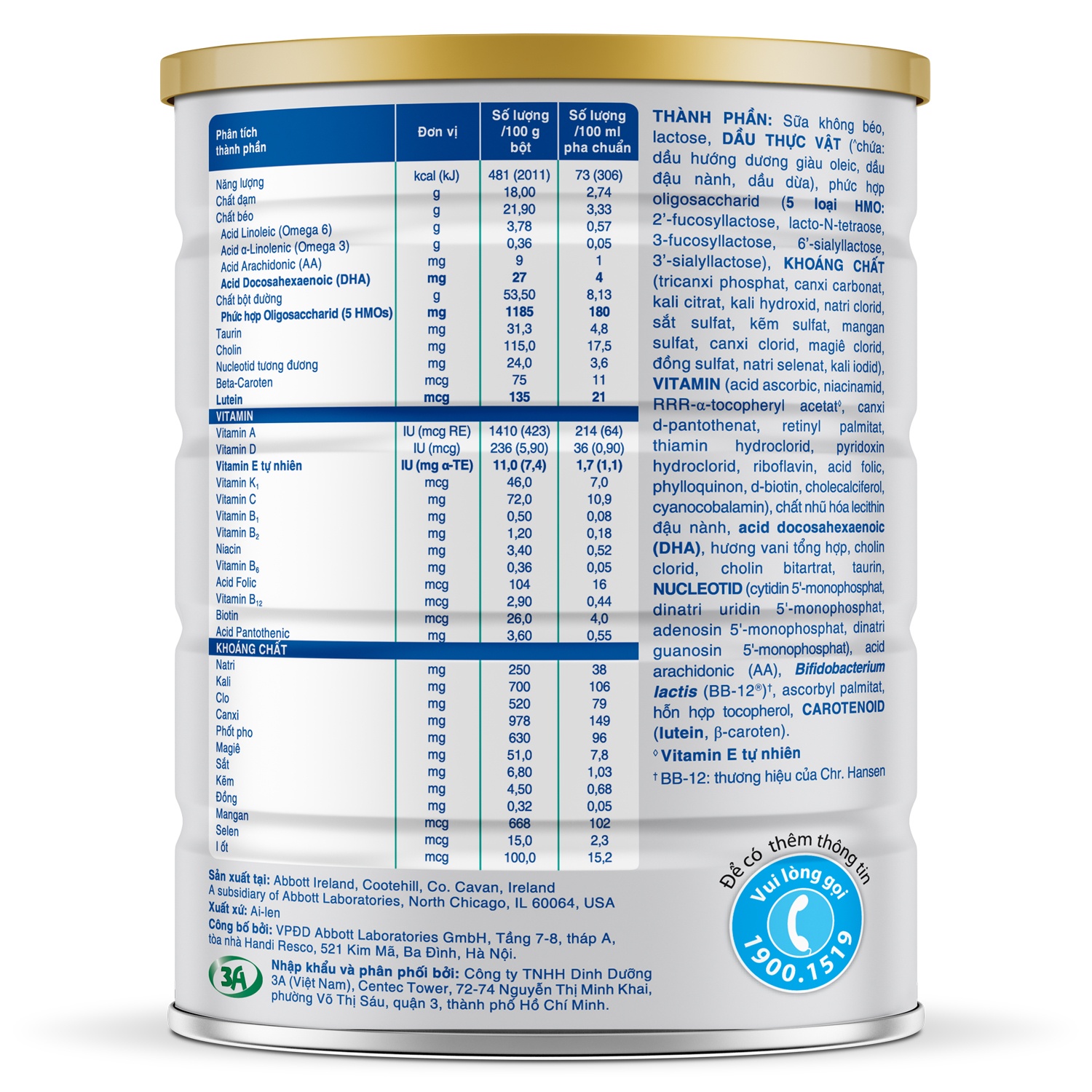 Sữa Similac Total Protection số 4 900g (dành cho bé 2-6 tuổi) hình 3