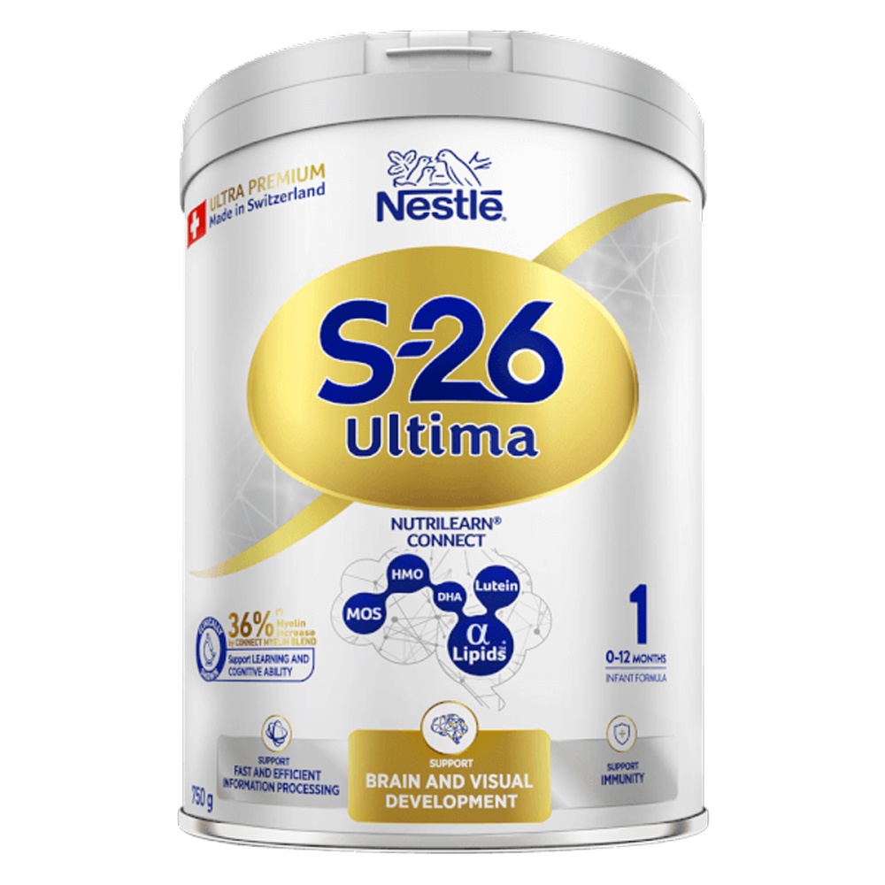 Sữa bột S-26 Ultima 1 750g dành cho bé từ 0-12 tháng tuổi hình 1