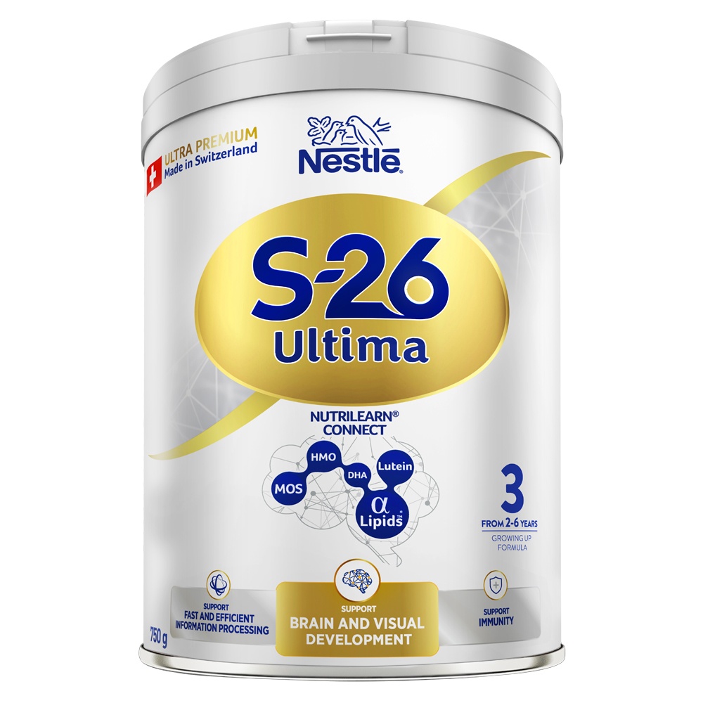 Sữa bột S-26 Ultima 3 750g dành cho bé từ 2-6 tuổi hình 1