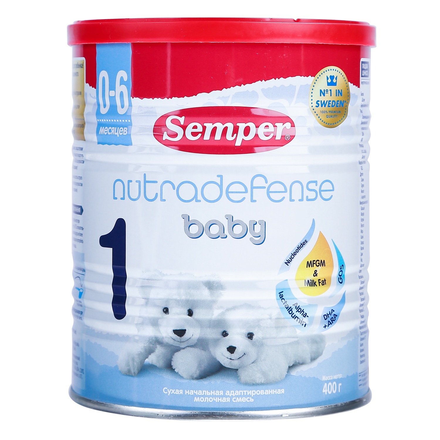 Sữa béo Semper Nga Nutradefense Số 1 400g (cho bé từ 0-6M) hình 1