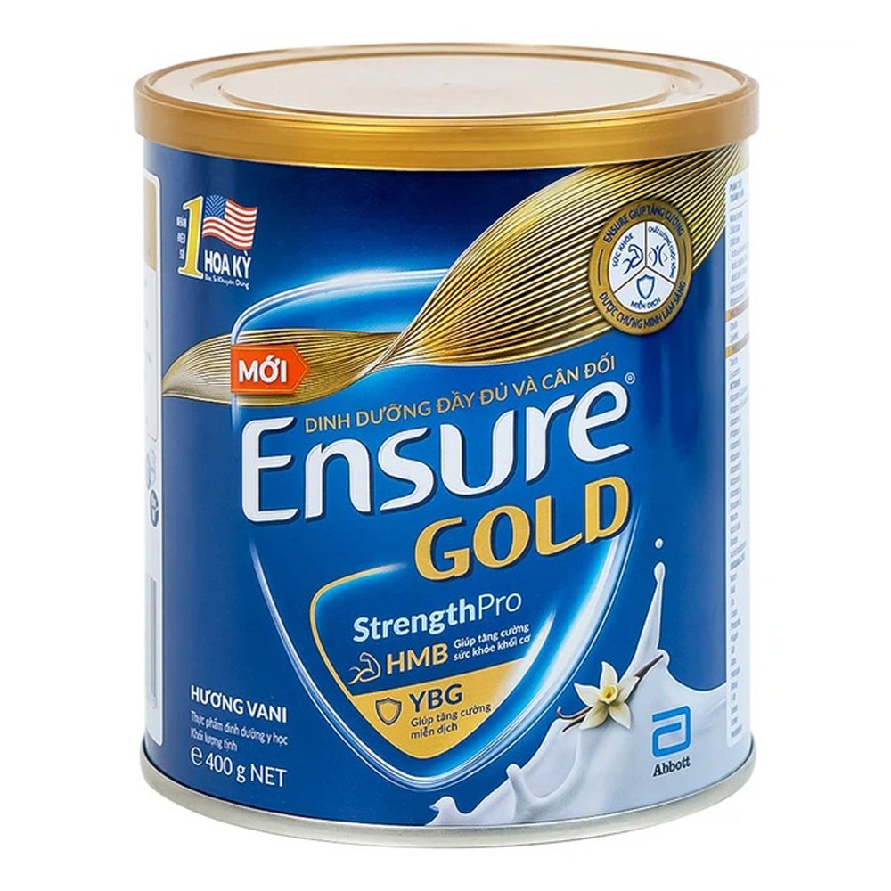 Sữa Ensure Gold hương Vani 400g hình 1