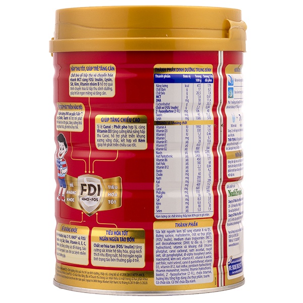 Sữa Grow Plus đỏ 900g cho bé trên 1 tuổi hình 2