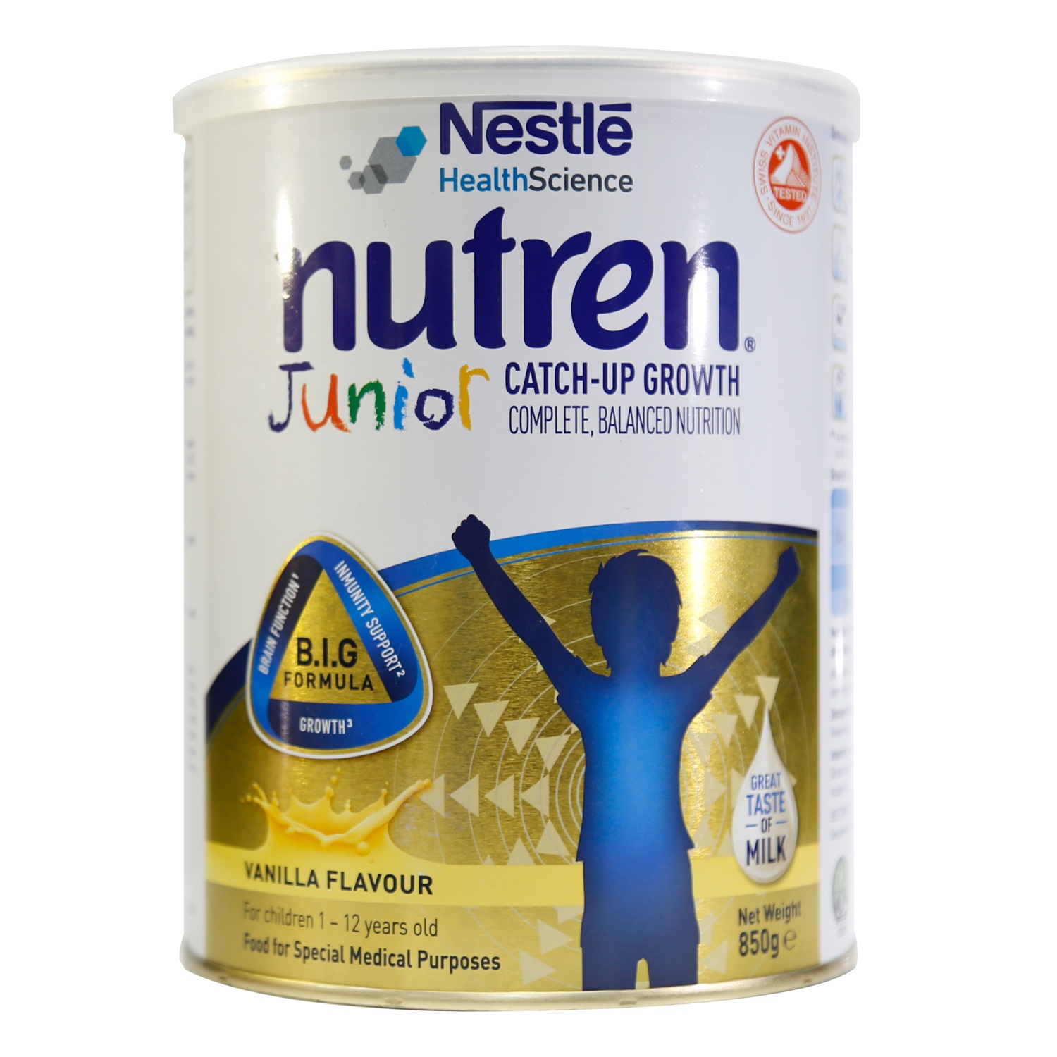 Sữa bột Nutren Junior 850g New  (cho bé 1-12 tuổi) hình 1