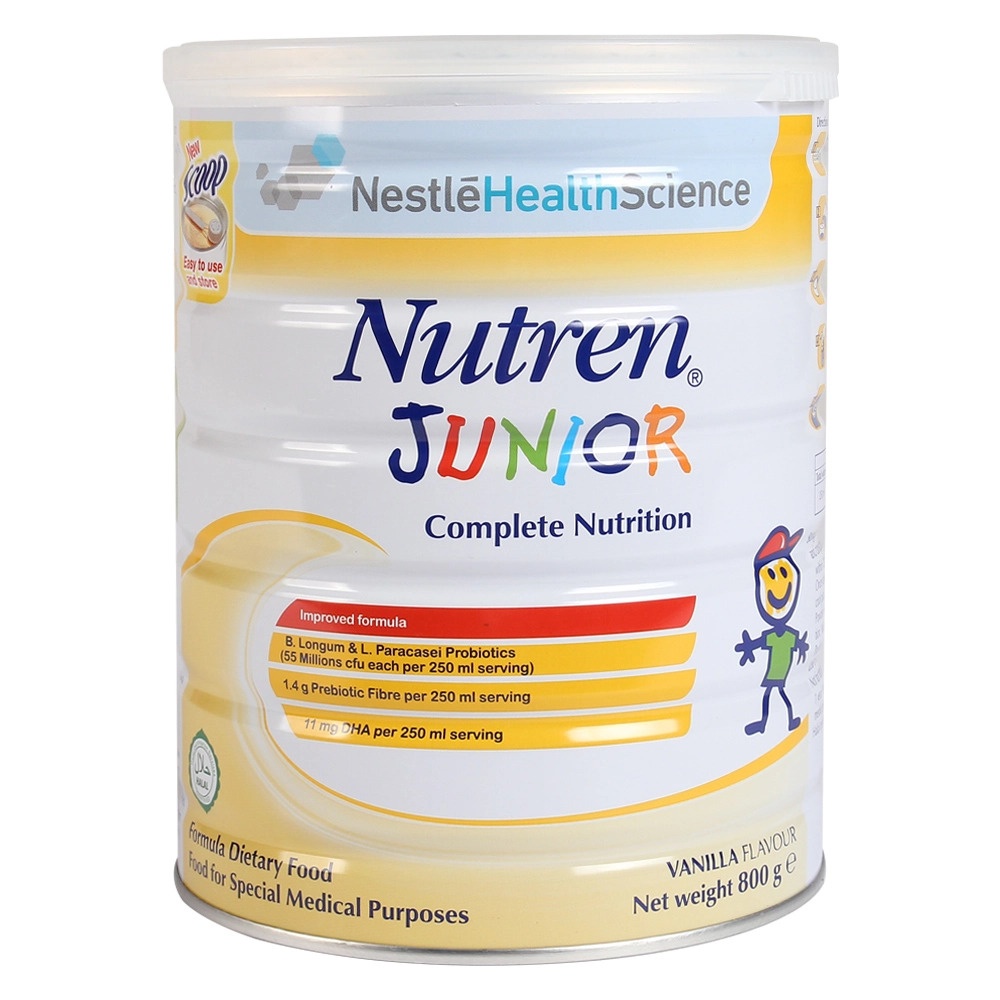 Sữa Nutren Junior 800g cho bé 1-10 tuổi