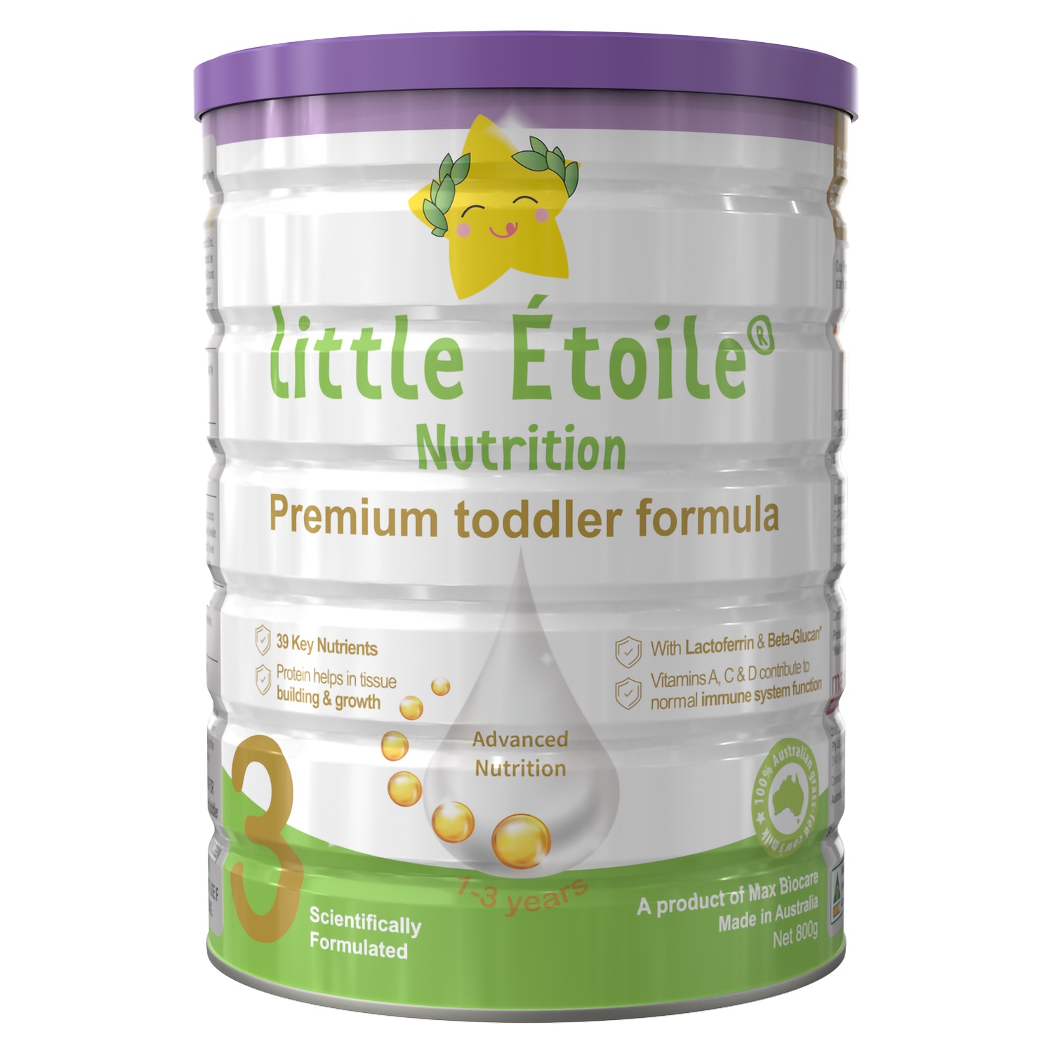 Sữa bột Little Etoile số 3 800gr cho bé độ tuổi 1-3Y