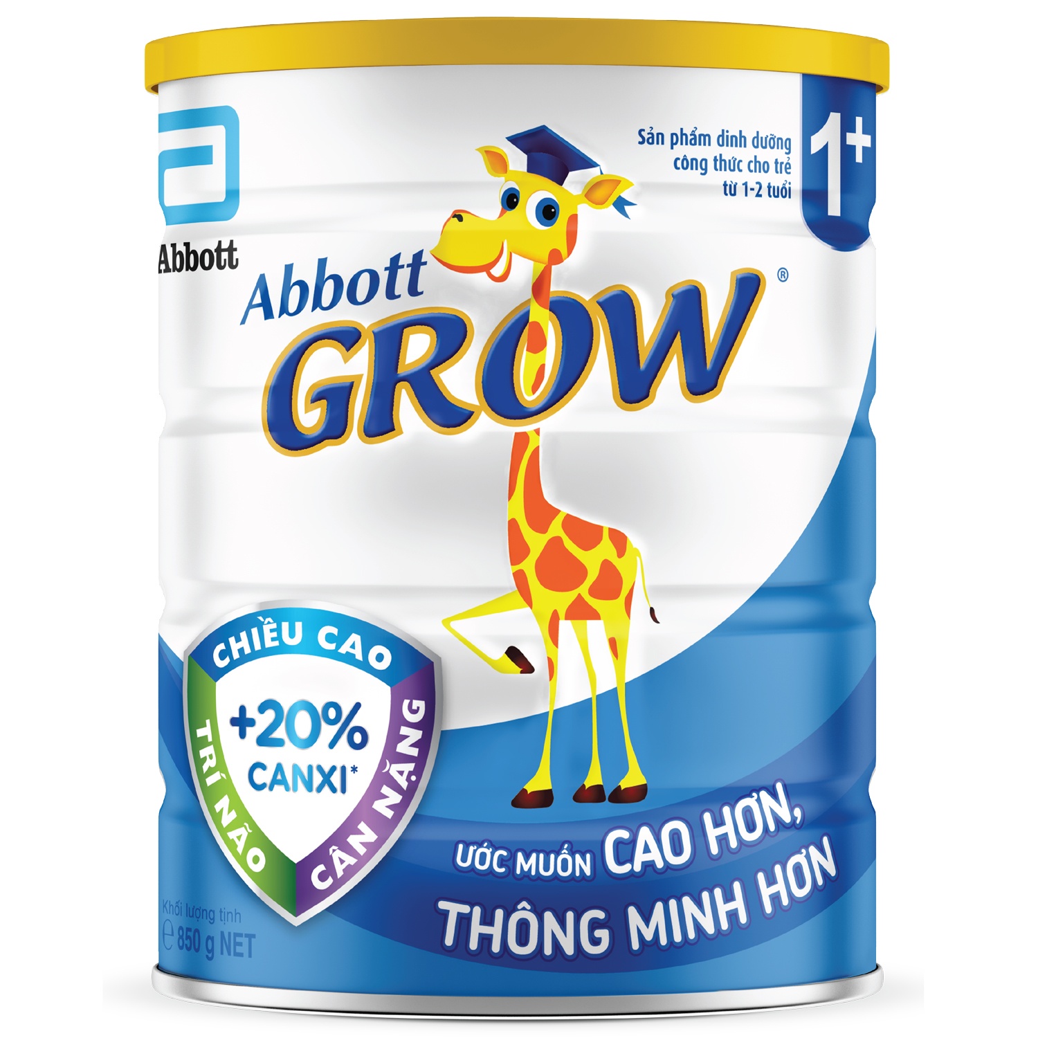 Sữa Abbott Grow 1+ hương vani (1-2 tuổi)