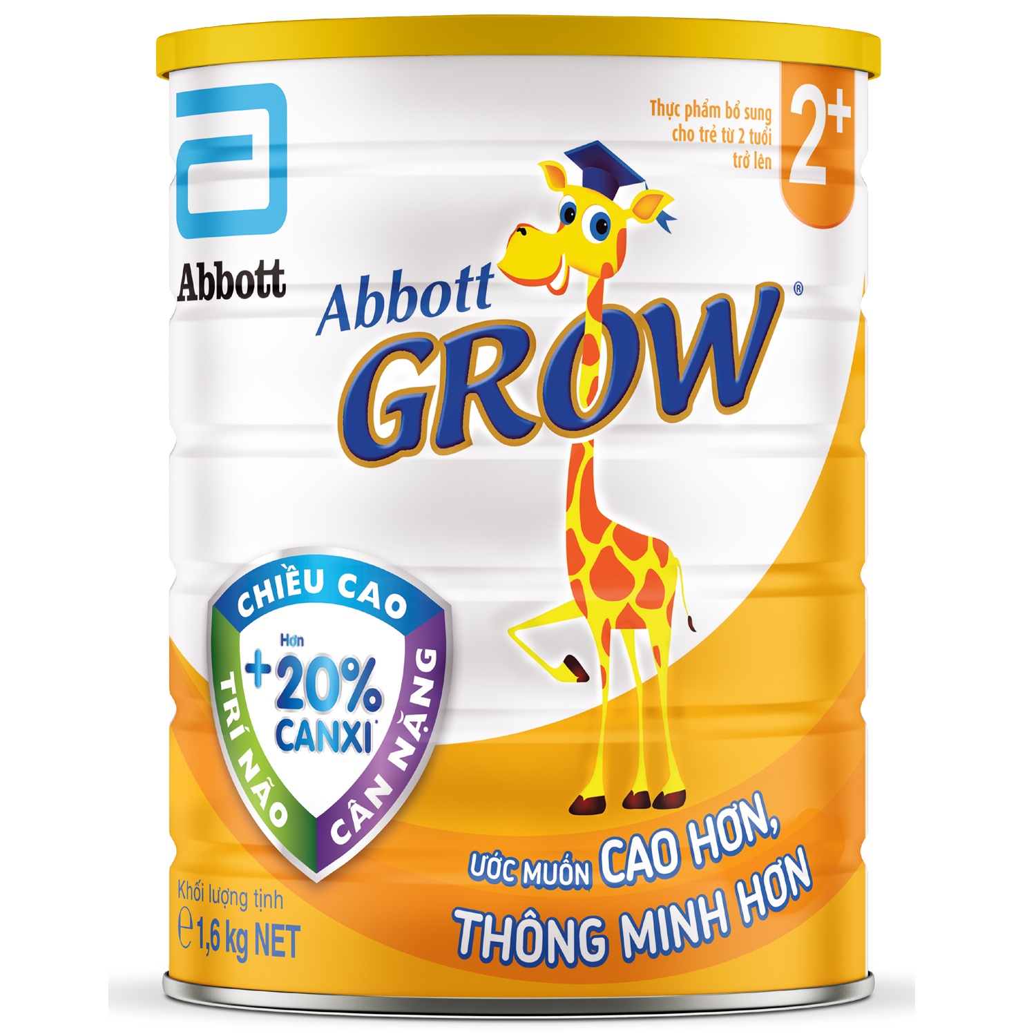 Sữa Abbott Grow 4/2+ 1.7kg/1.6kg hương vani (>2 tuổi) hình 1