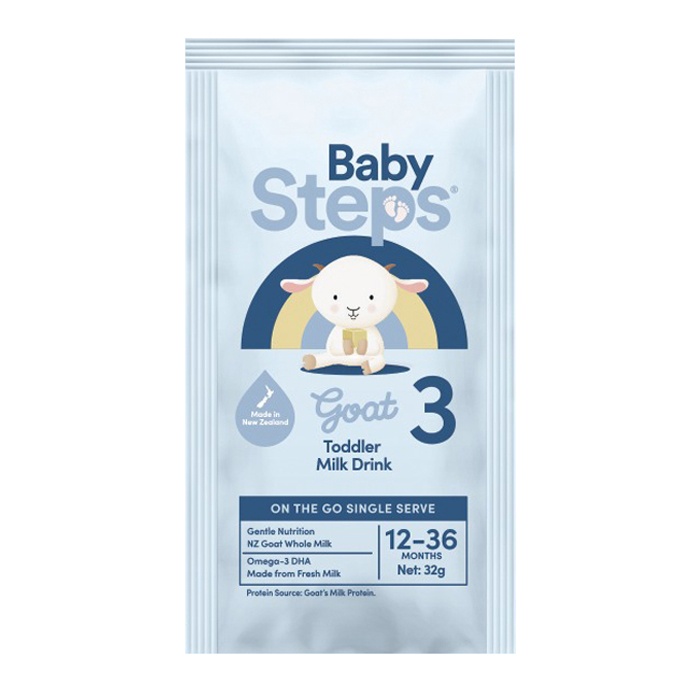 Sữa dê Baby Steps số 3 cho bé 12-36 tháng tuổi (1 gói) hình 1