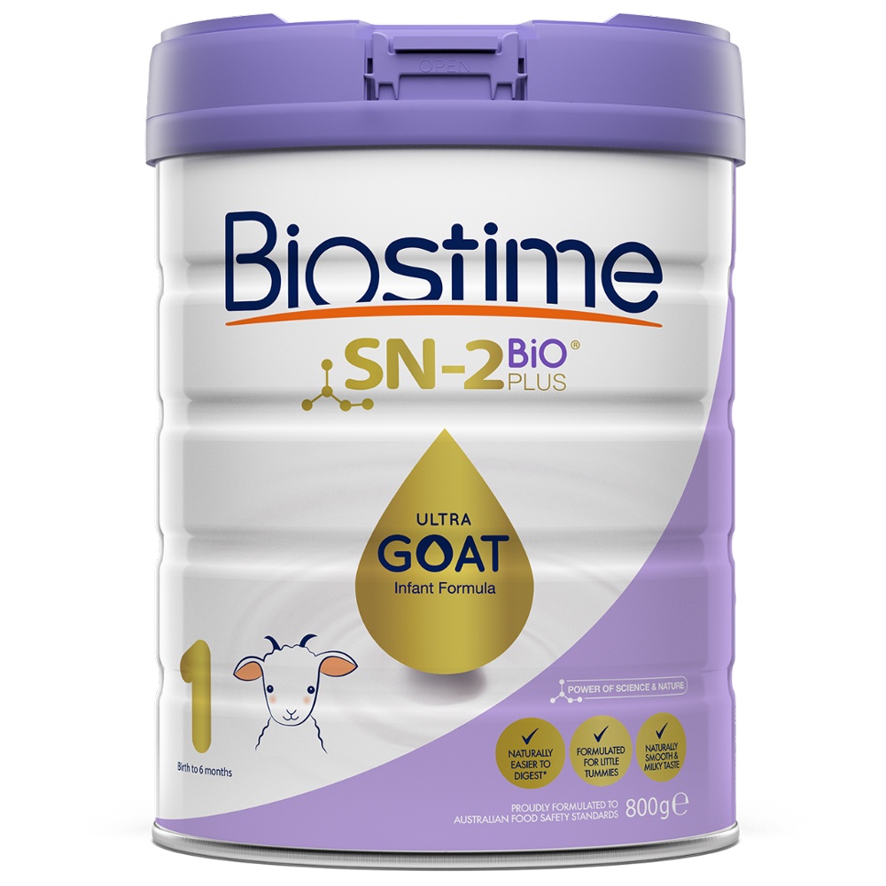 Sữa dê Biostime số 1 SN-2 Bio Plus 800g cho bé 0-6 tháng tuổi hình 1