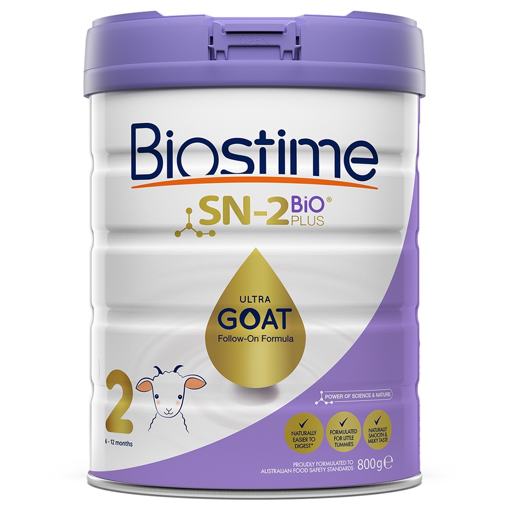 Sữa dê Biostime số 2 SN-2 Bio Plus 800g cho bé từ 1 tuổi