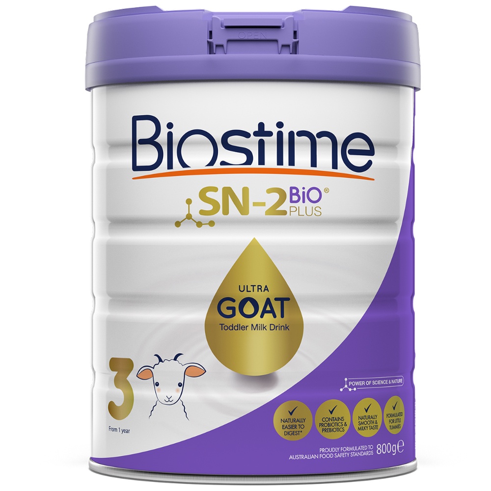 Sữa dê Biostime số 3 SN-2 Bio Plus 800g cho bé từ 1 tuổi