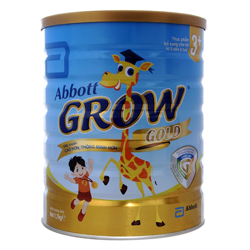 Sữa Abbott Grow Gold 3+ hương Vani 1.7kg hình 1