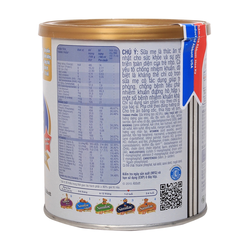 Sữa Similac IQ 3 hương Vani 400g hình 3