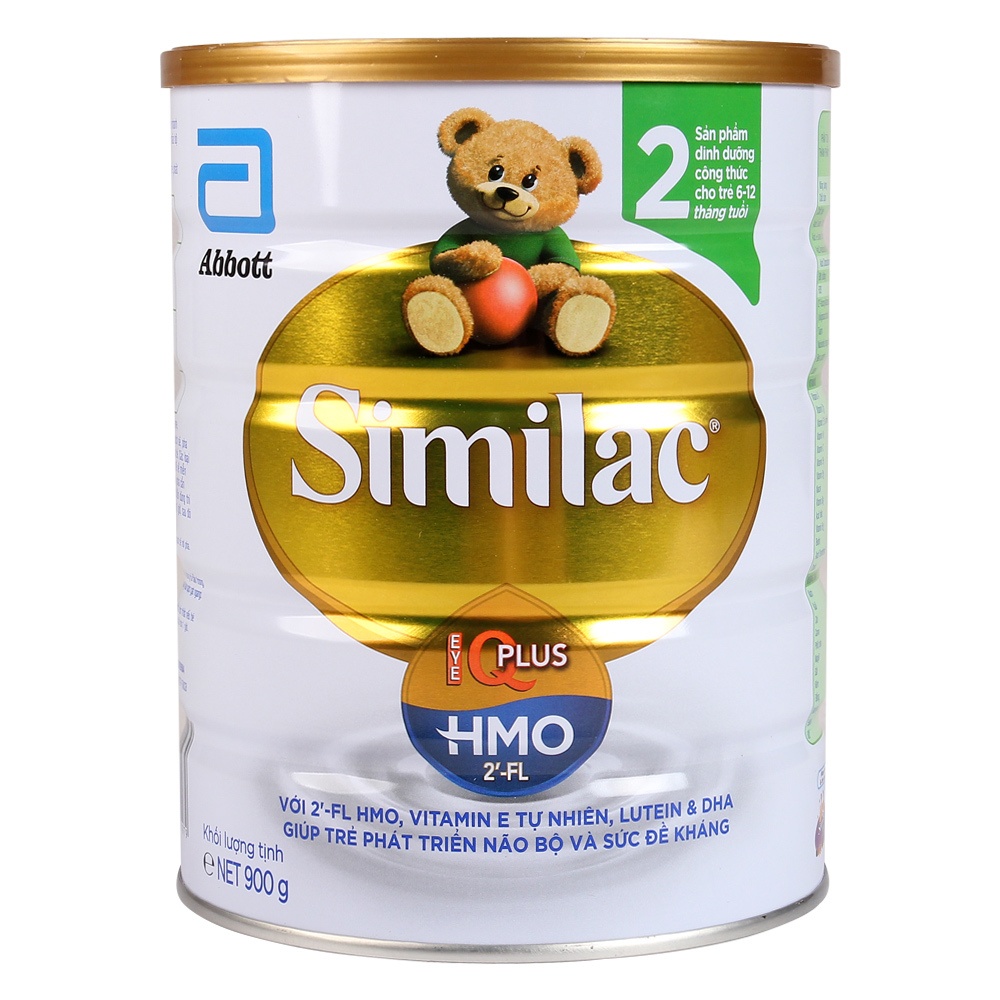 Sữa Similac HMO số 2 IQ (900g) dành cho bé từ 6 - 12 tháng Sữa Similac HMO số 2 IQ (900g) dành cho bé từ 6 - 12 tháng