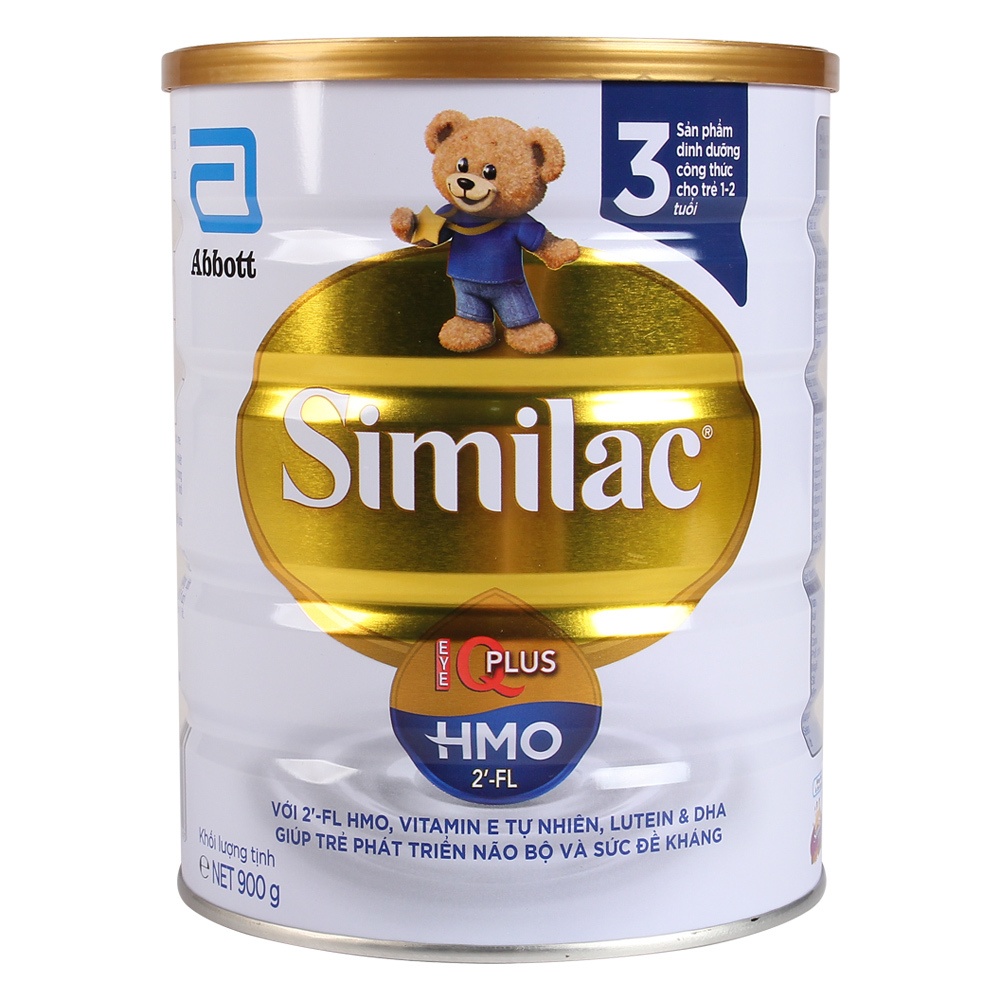 Sữa Similac HMO số 3 IQ (900g) công thức cải tiến mới Sữa Similac số 3 900g (1 - 2 tuổi) hình 1