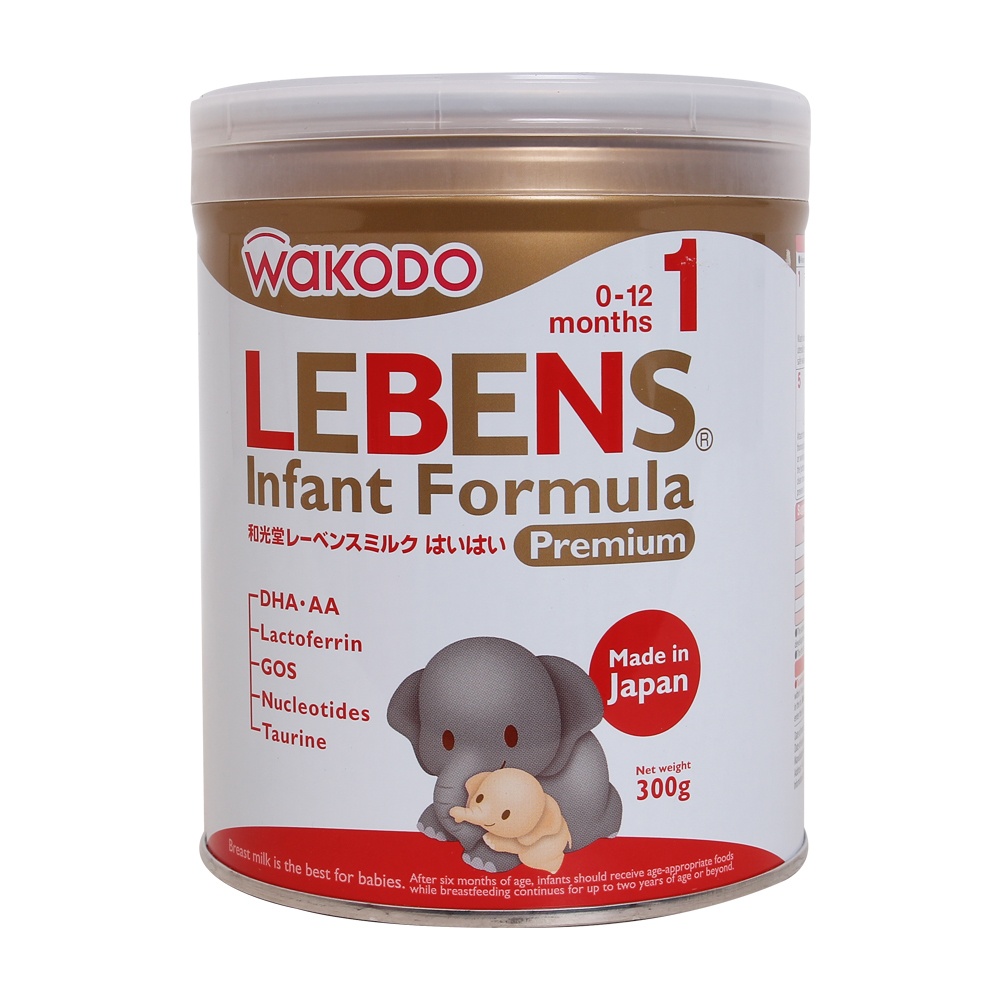 Sữa cho bé Wakodo LEBENS Số 1 (300gr) hình 1