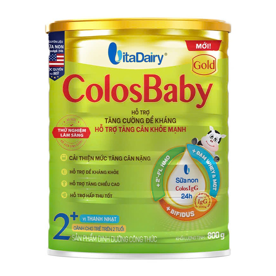 Sữa Colosbaby gold 2+ - S mẫu mới
