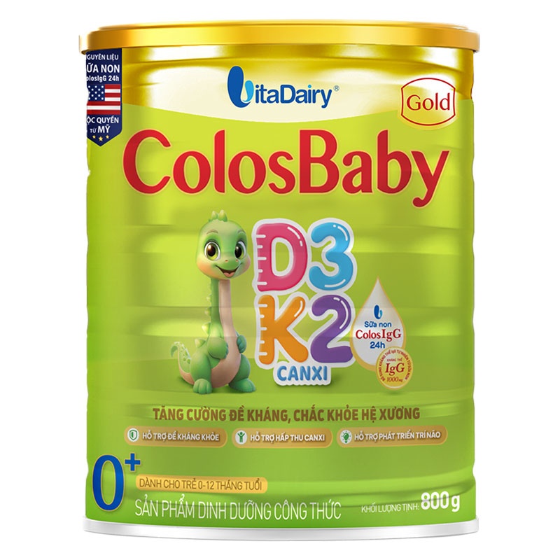 Sữa bột Colosbaby Gold D3K2
