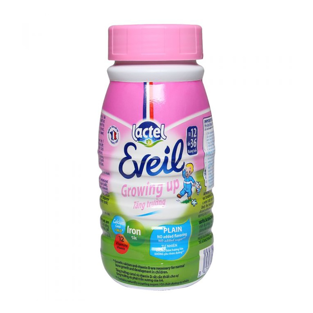 Sữa bột Lactel Eveil pha sẵn uống liền 250ml hình 1
