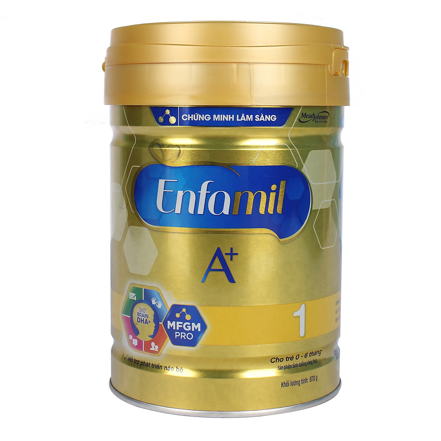 Sữa Enfamil A+1 830g-870g Vị Vani cho bé từ 0-6 tháng tuổi hình 1