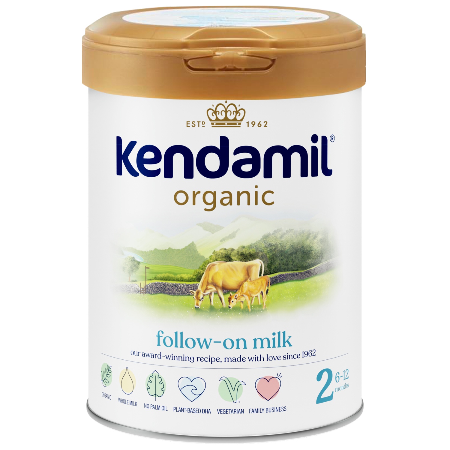 Sữa Kendamil Organic số 2 800g hình 1