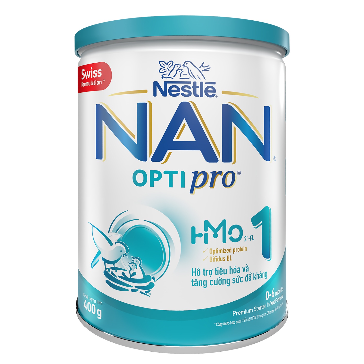 Sữa Nan HMO Optipro 1 400g (0 - 6 tháng) hình 1
