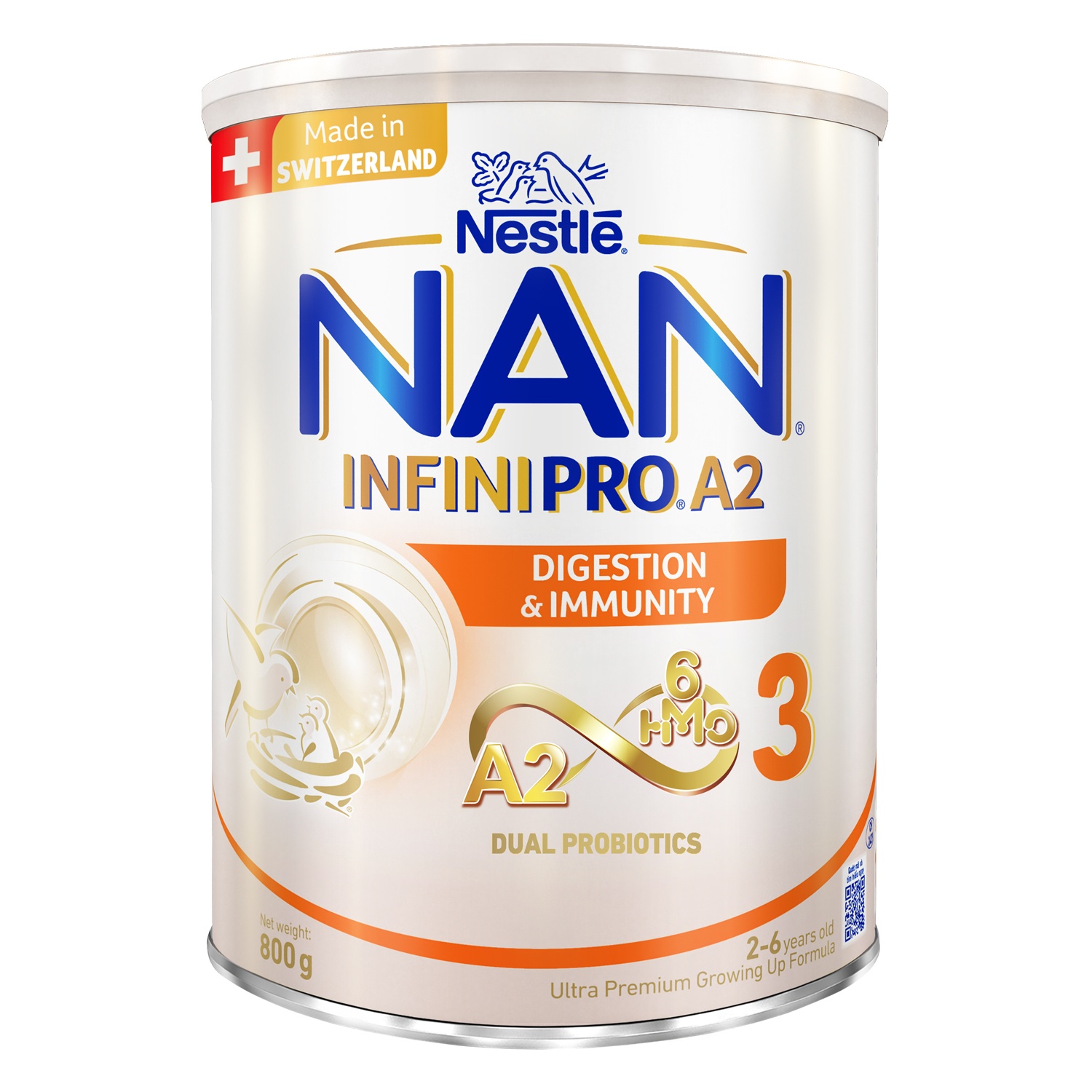 Sữa bột Nan Infinipro A2 6HMO số 3