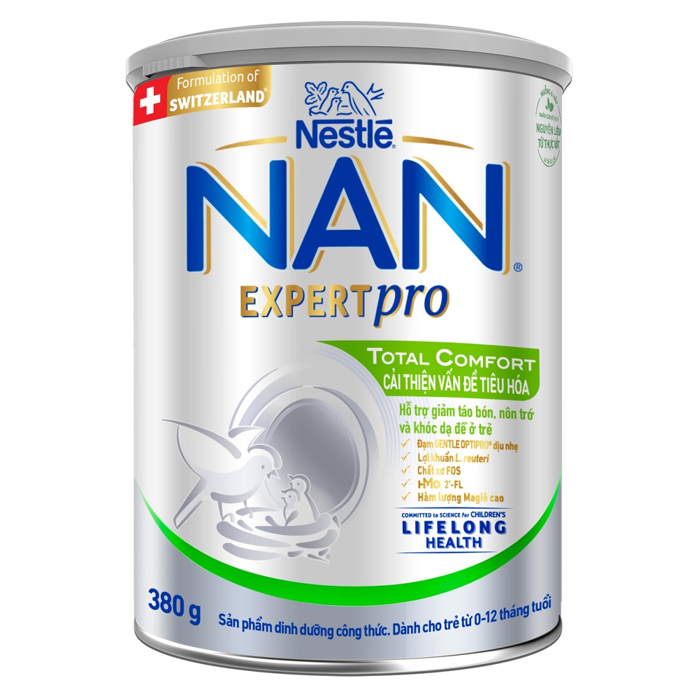 Sữa Nan Expert Pro Total Comfort 380g cho bé 0-12 tháng tuổi hình 1