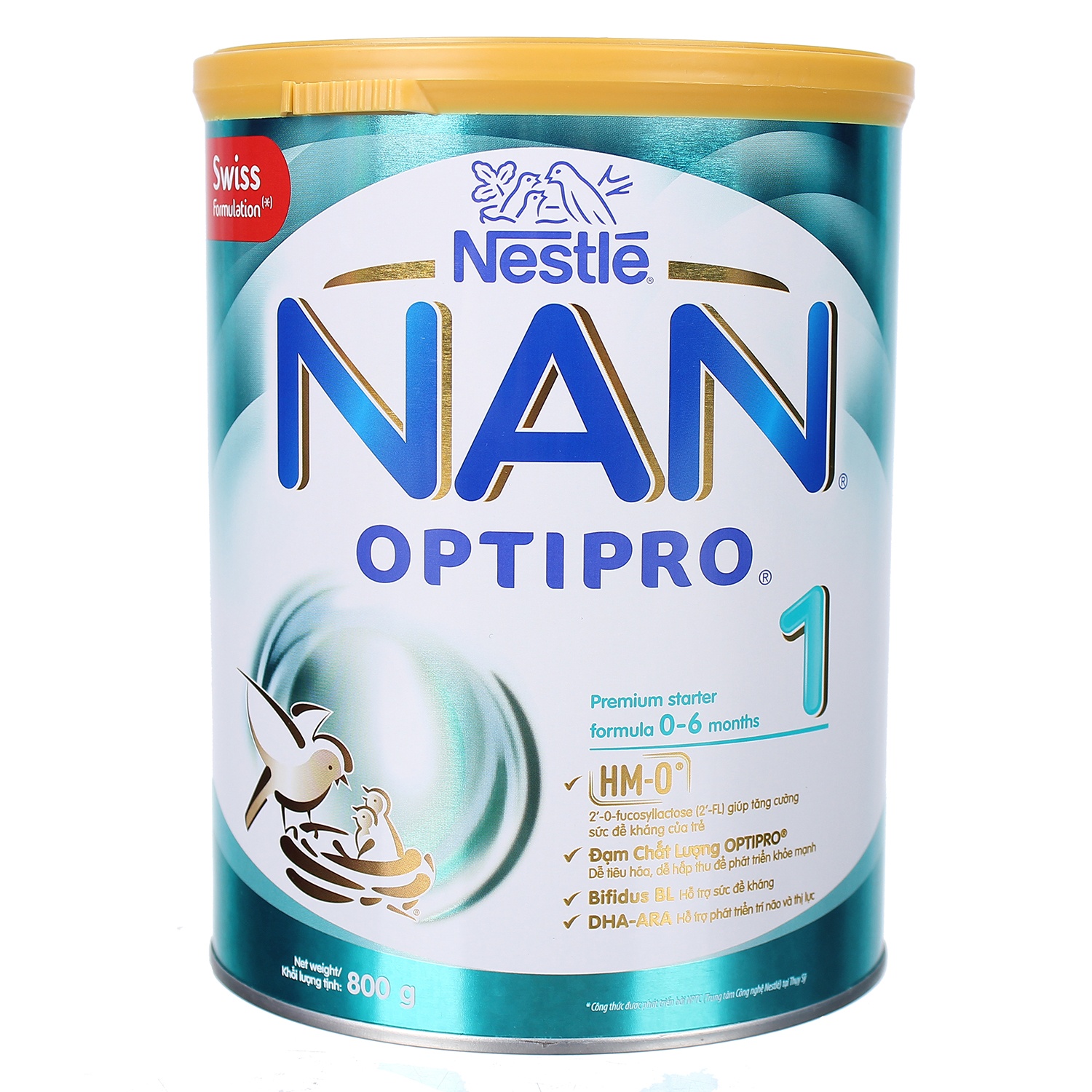 Sữa Nan HMO Optipro 1 800g (0 - 6 tháng) hình 1