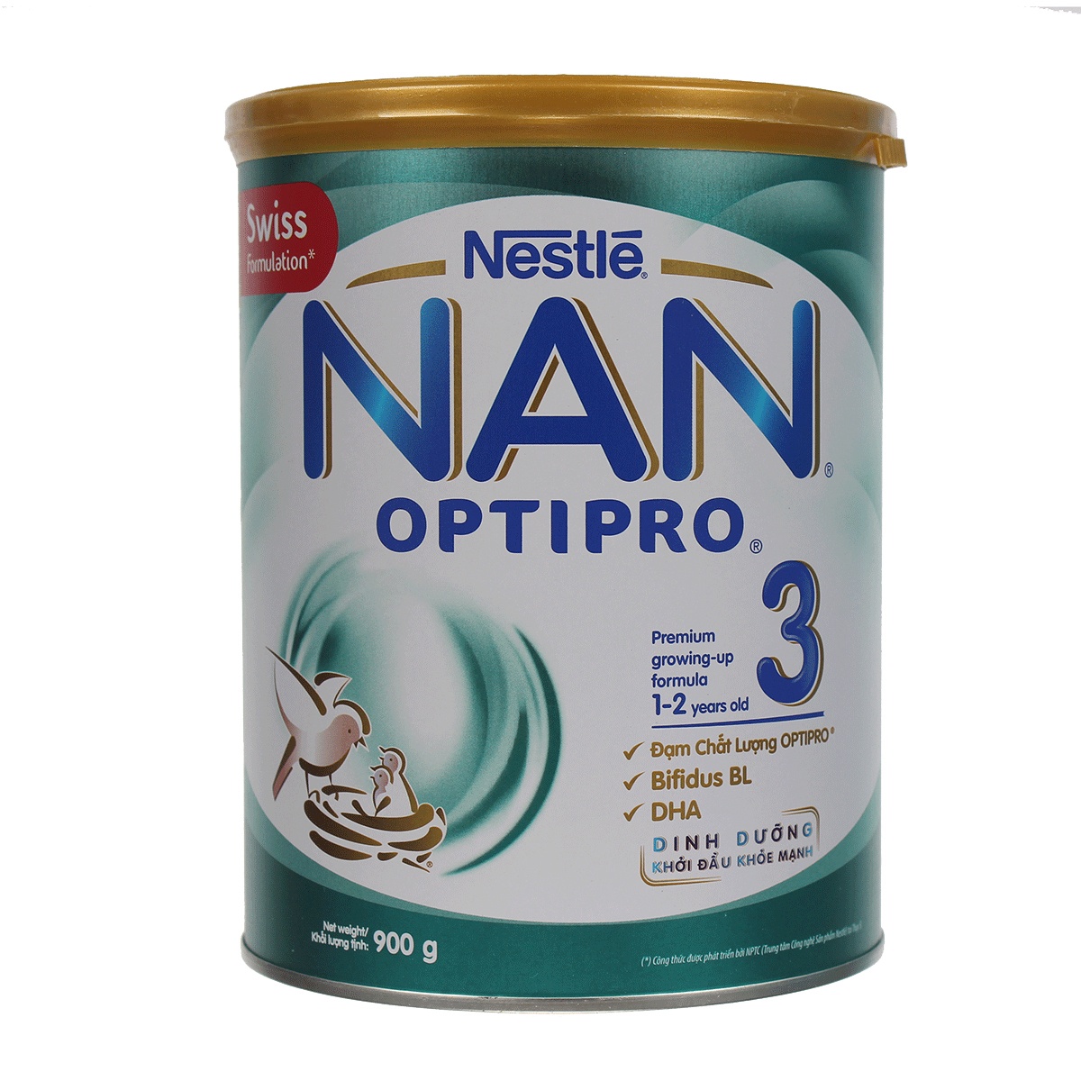 Sữa Nan Optipro 3 900g (1 - 2 tuổi) hình 1