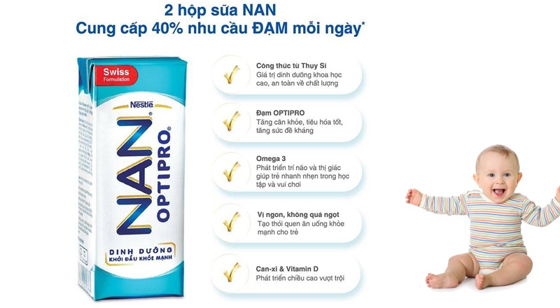 Sữa Nan Pro số 4 185ml (Từ 2 tuổi) hình 4
